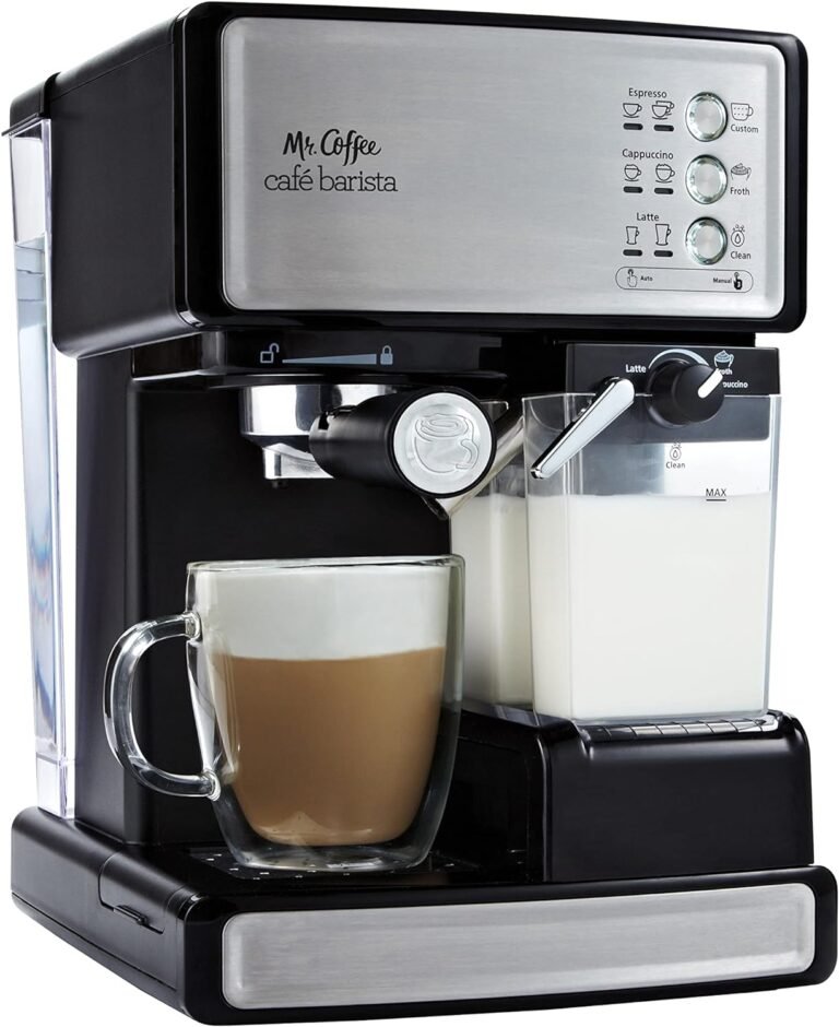 Mr. Coffee Espresso and Cappuccino Machine Review: A Home Barista’s Essential Tool