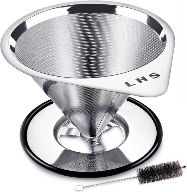 LHS Pour Over Coffee Dripper: A Comprehensive Guide to Stainless Steel Coffee Filters for Home Brewers