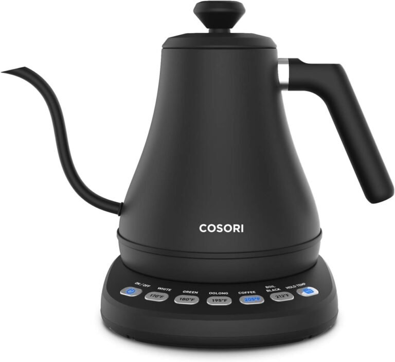 COSORI Gooseneck Kettle 0.8L Review — Precise Temps for Tea