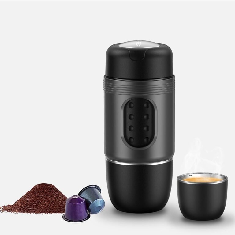 STARESSO MINI Travel Coffee Maker & Manual Milk Frother: A Portable Espresso Solution for Modern Coffee Enthusiasts