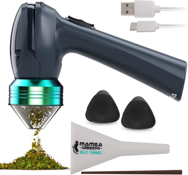 Mamba Electric Grinder Review: USB Rechargeable Spice & Herb Mill for Kitchen Use