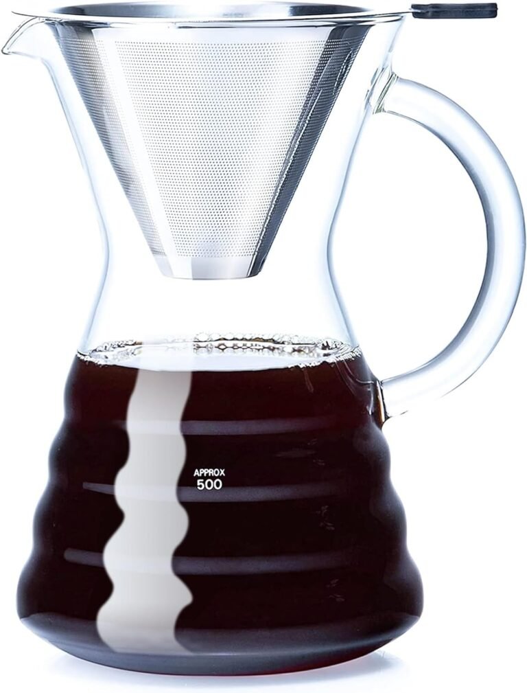 Unbreakable Pour Over Coffee Maker — Precise Brewing Control