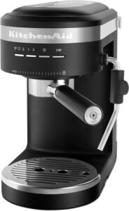KitchenAid Semi-Automatic Espresso Machine KES6403, Black Matte, 1.4 Liters