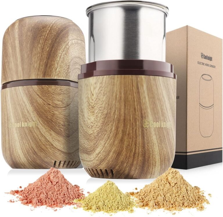 COOL KNIGHT Electric Herb Grinder Review: High-Speed Grinding for Coffee & Spices
