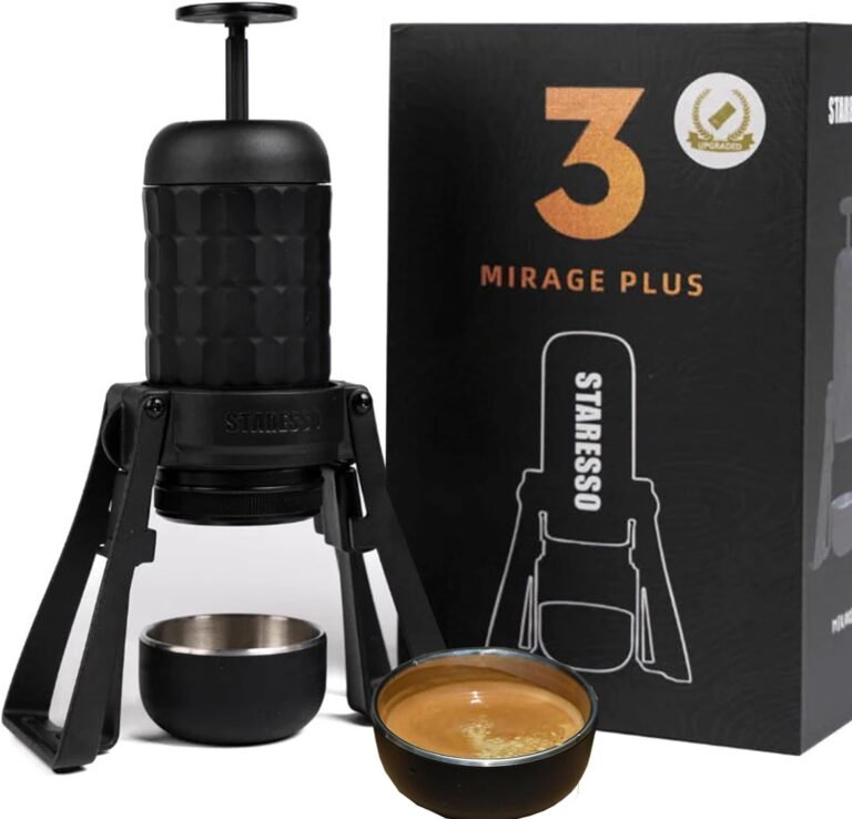 STARESSO PLUS SP300 Manual Espresso Machine Review: Portable Gold Extraction for Home and Travel