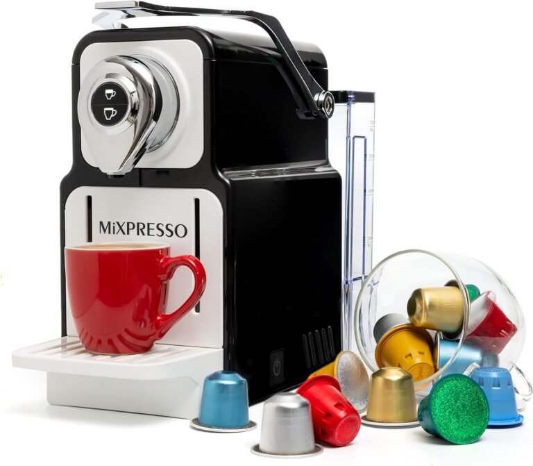 Mixpresso Espresso Machine Review: Nespresso Compatible, 19 Bar Pressure, 23oz Capacity
