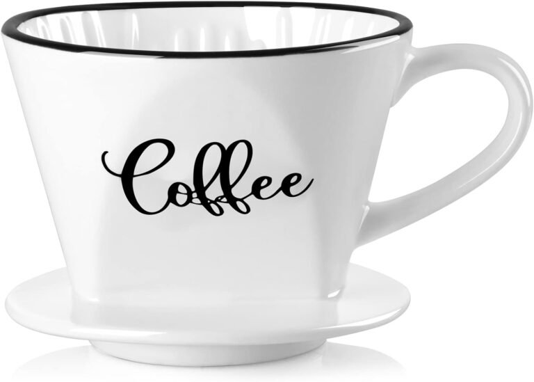 Pour Over Coffee Maker Review: Ceramic Coffee Dripper for Home and Café Use