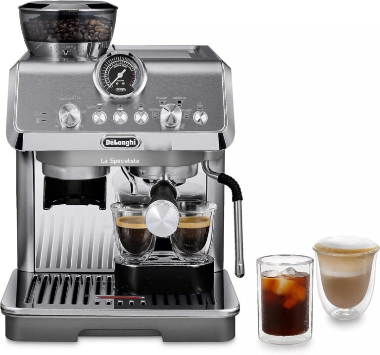 De’Longhi La Specialista Arte Evo Espresso Machine Review: Cold Brew, Grinder, and Latte Art in One