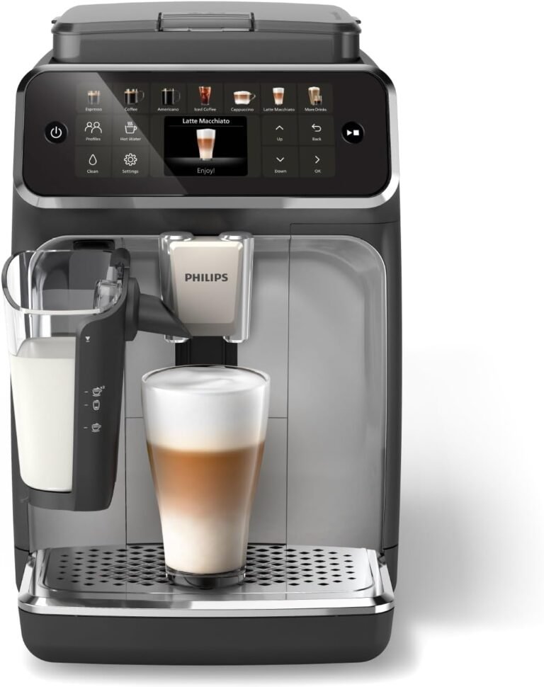 Philips 4400 Series Fully Automatic Espresso Machine Review: Coffee Quality, Usability, and Performance Analysis