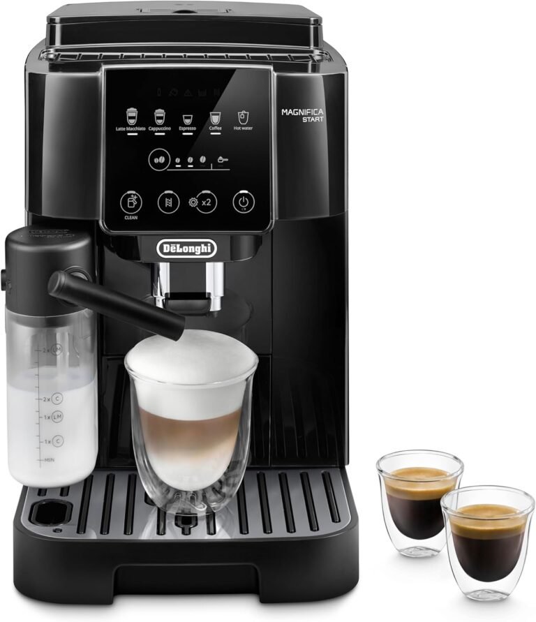 De’Longhi Magnifica Start Espresso Machine Review: 5 One-Touch Recipes & Built-in Grinder for Home Baristas