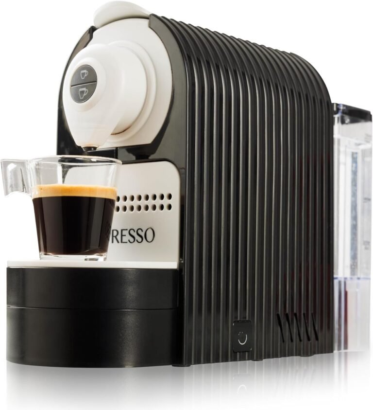 Mixpresso Black Espresso Coffee Machine Review: Compact 1400W Single-Serve Espresso Maker for Home Use