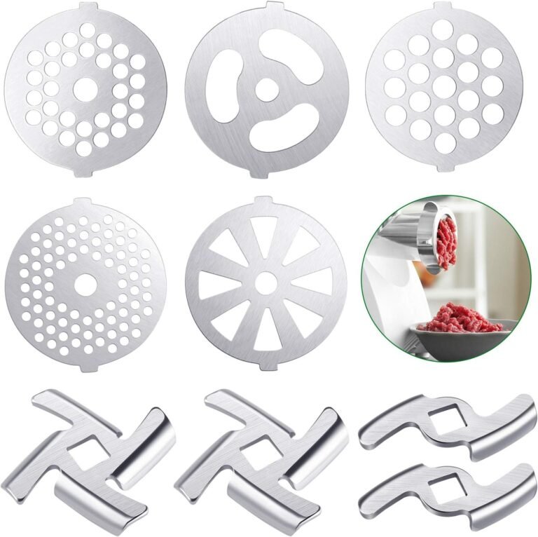 Mudder 9-Piece Meat Grinder Blades & Plates: A Comprehensive Review for Home Cooks