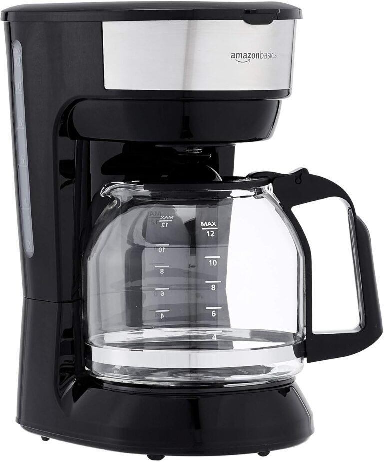 Amazon Basics 12-Cup Coffee Maker Review: A Reliable Drip Brewing Solution for Home Use
