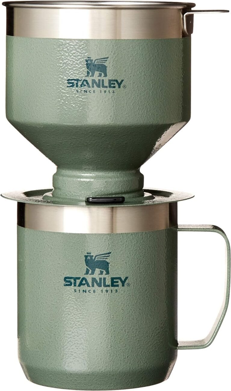 Stanley Perfect Brew Pour Over Set Review: A Durable, Manual Pour-Over Coffee Maker for Outdoor Enthusiasts