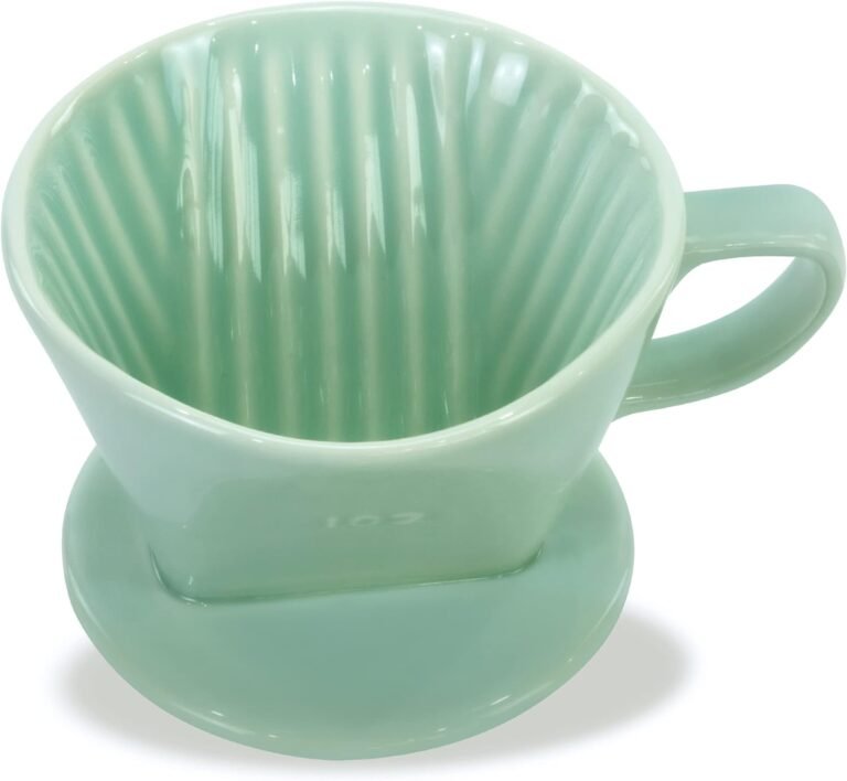 Pour Over Ceramic Coffee Dripper Review: 3-Hole Design for Optimal Extraction