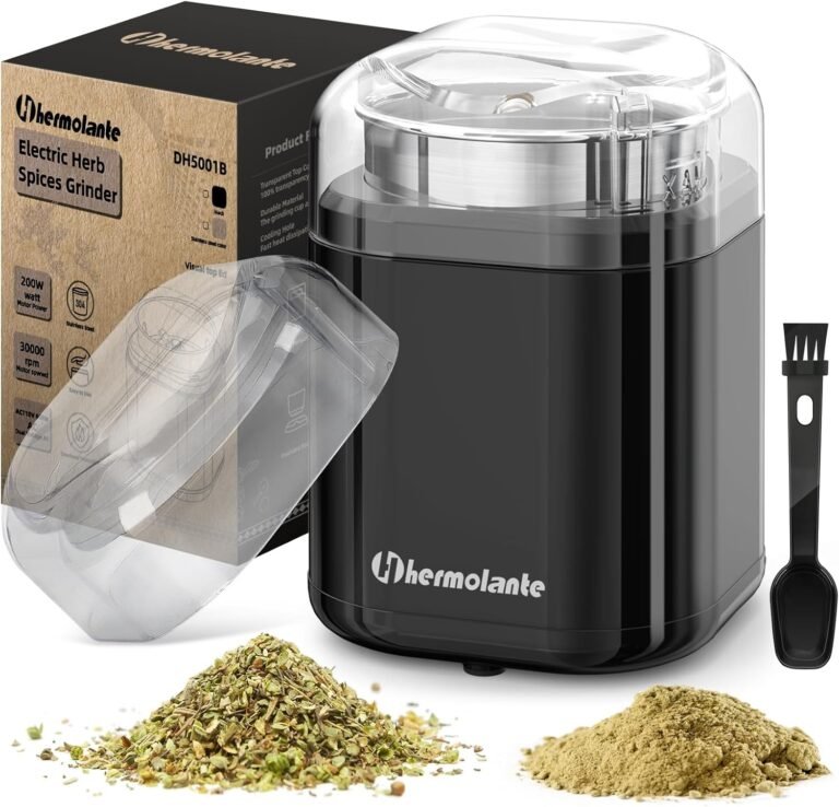 Herb Grinder Spice Grinder Review: 200W Electric Spice Mill for Home Use