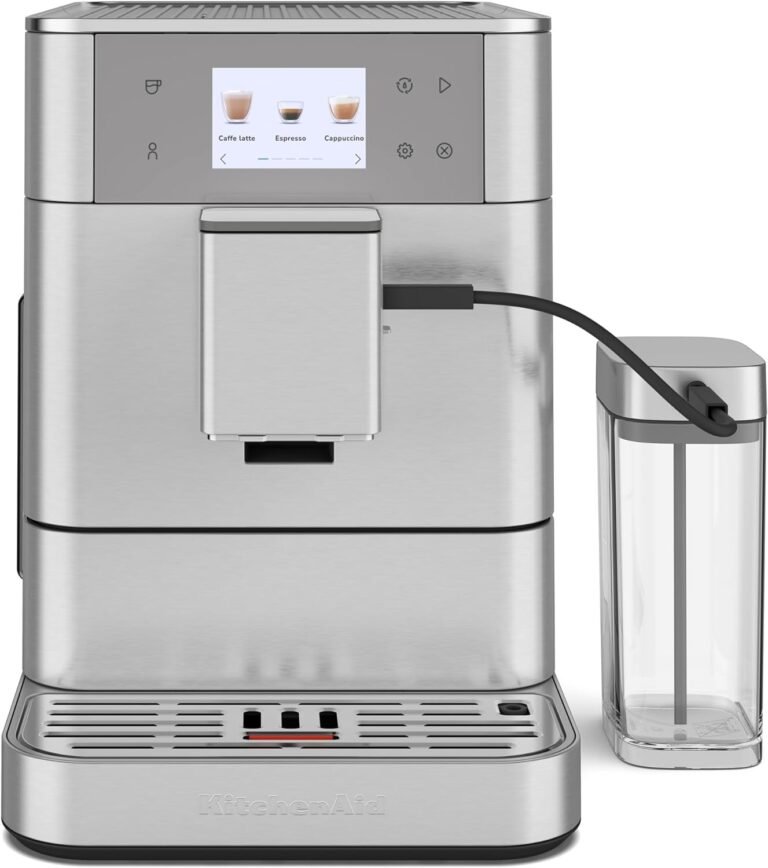 KitchenAid Fully Automatic Espresso Machine KF7 Review: Performance, Design, and Usability Analysis