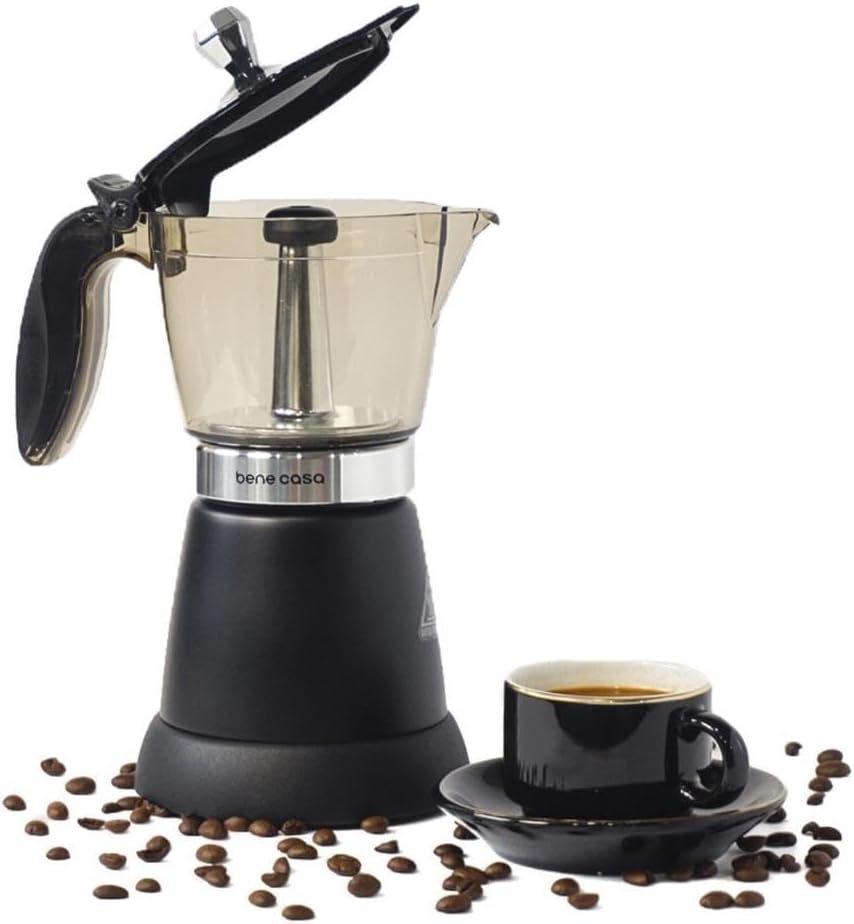 Bene Casa COFFEE MAKER, LARGE, BLACK, BC-58843