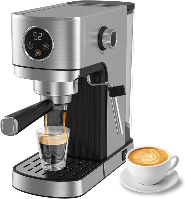 VEGETA Espresso Machine Review: 20 Bar Pressure System for Home Baristas