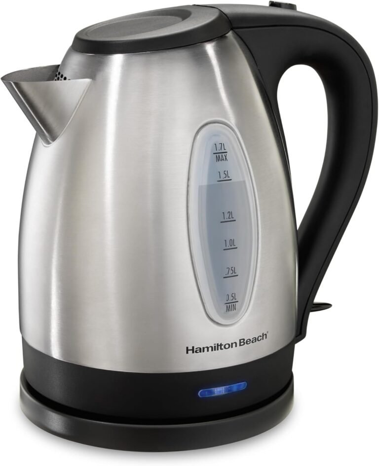 Hamilton Beach Electric Tea Kettle Review: Fast Boiling, Safety, and Stylish Design for 2026