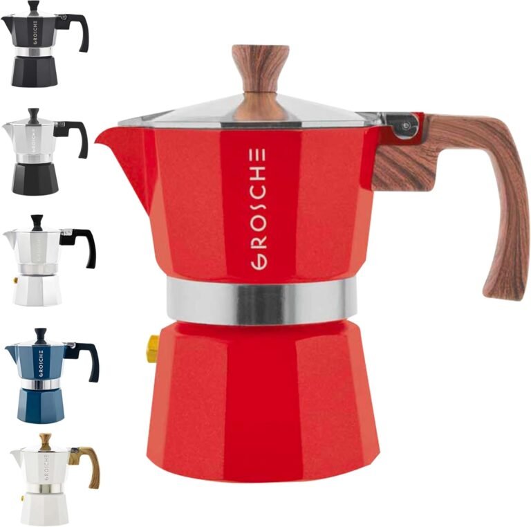 GROSCHE Milano Stovetop Espresso Maker Review: A Modern Moka Pot for Home Baristas