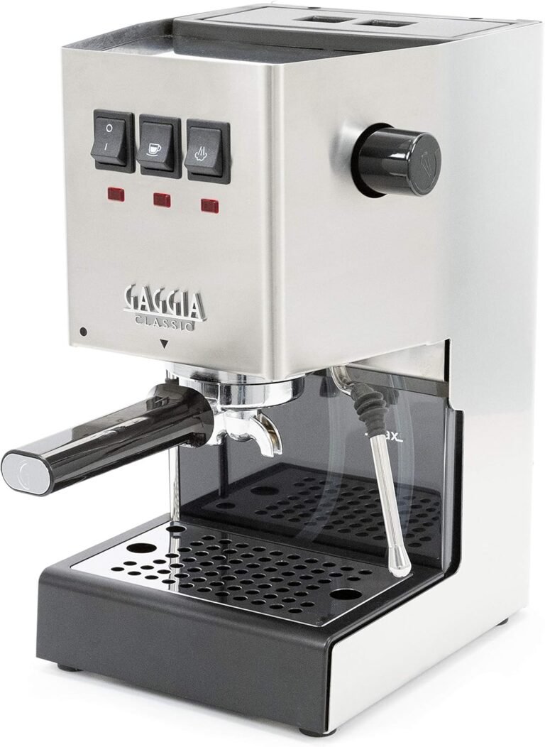Gaggia Classic Evo Pro Espresso Machine Review: Commercial-Quality Brewing at Home
