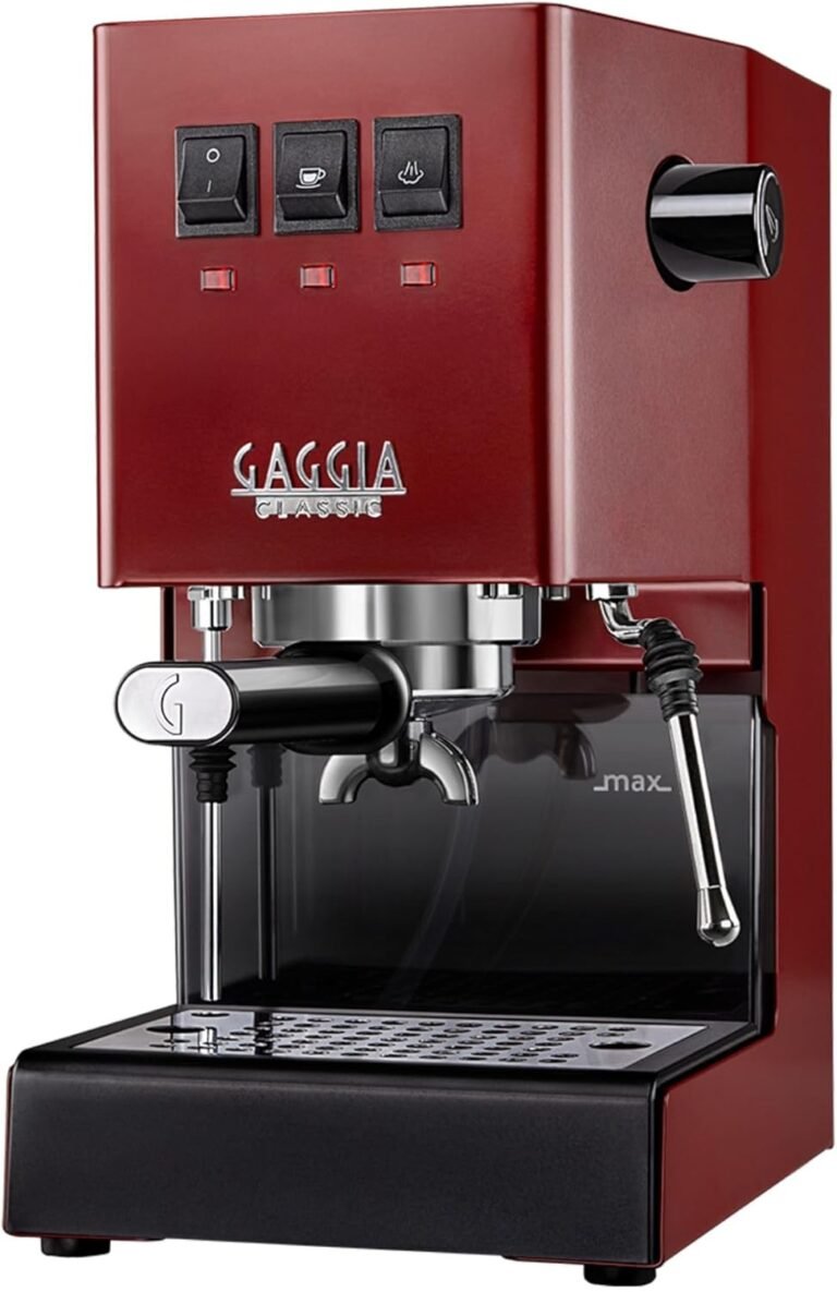 Gaggia Classic Evo Pro Espresso Machine Review: Commercial-Grade Performance for Home Use