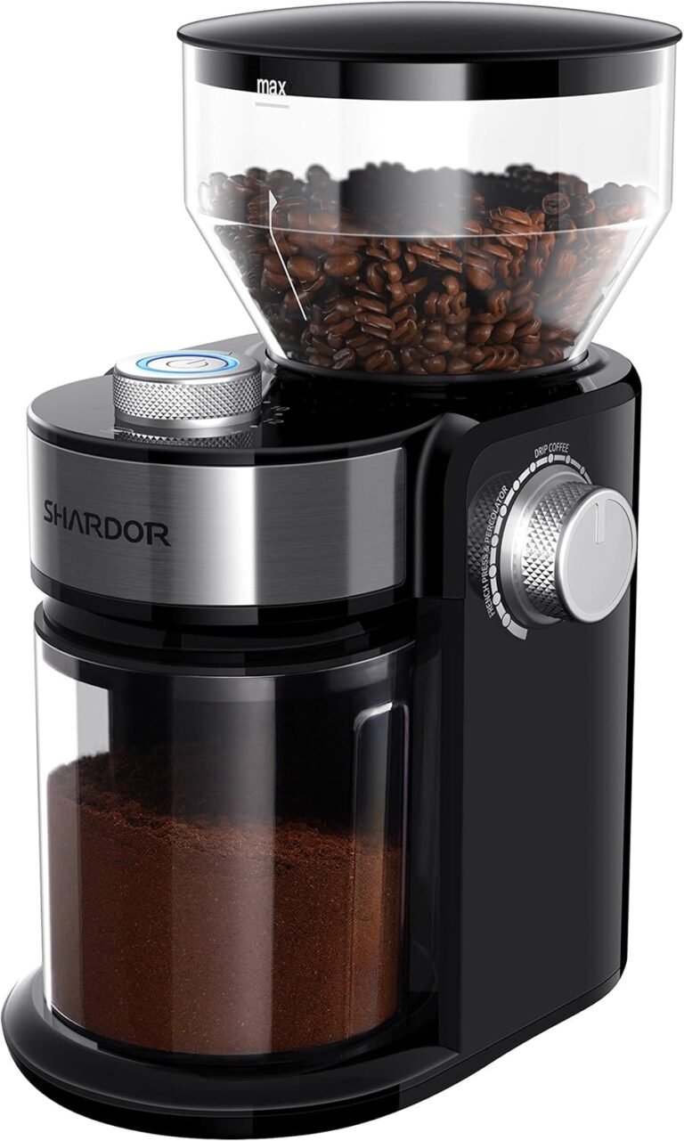 SHARDOR Burr Grinder Review: 16 Settings for All Methods
