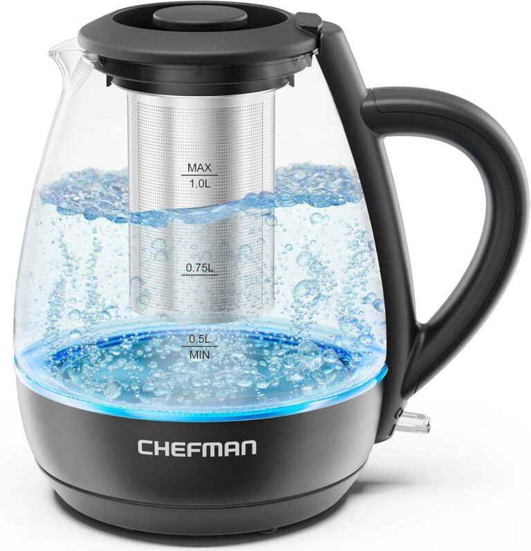 Chefman Electric Kettle with Tea Infuser: A Comprehensive Review for Home Brewing