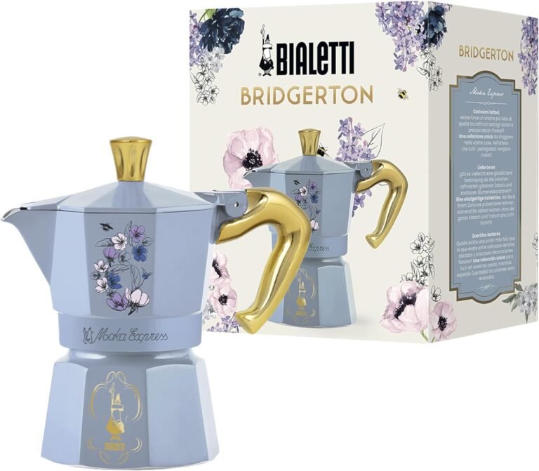 Bialetti Moka Express Bridgerton: A Stovetop Espresso Maker for Coffee Enthusiasts