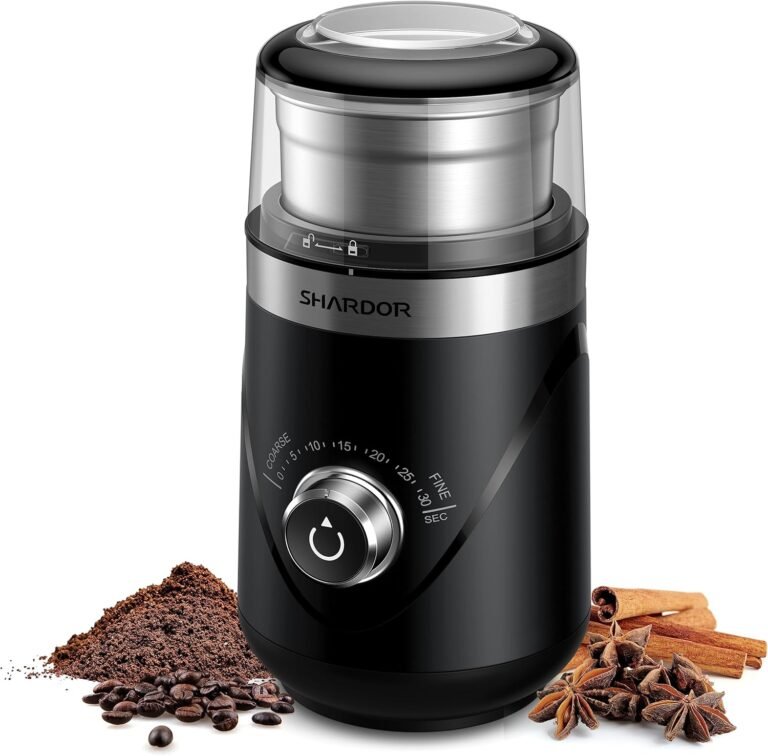 SHARDOR Silent Blade Coffee Grinder Review — Home Use Guide