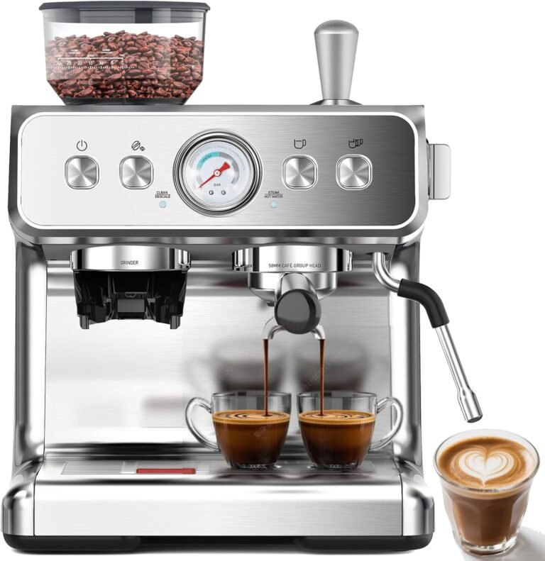 CM8050P Espresso Machine Review: Grind, Heat, Steam Guide