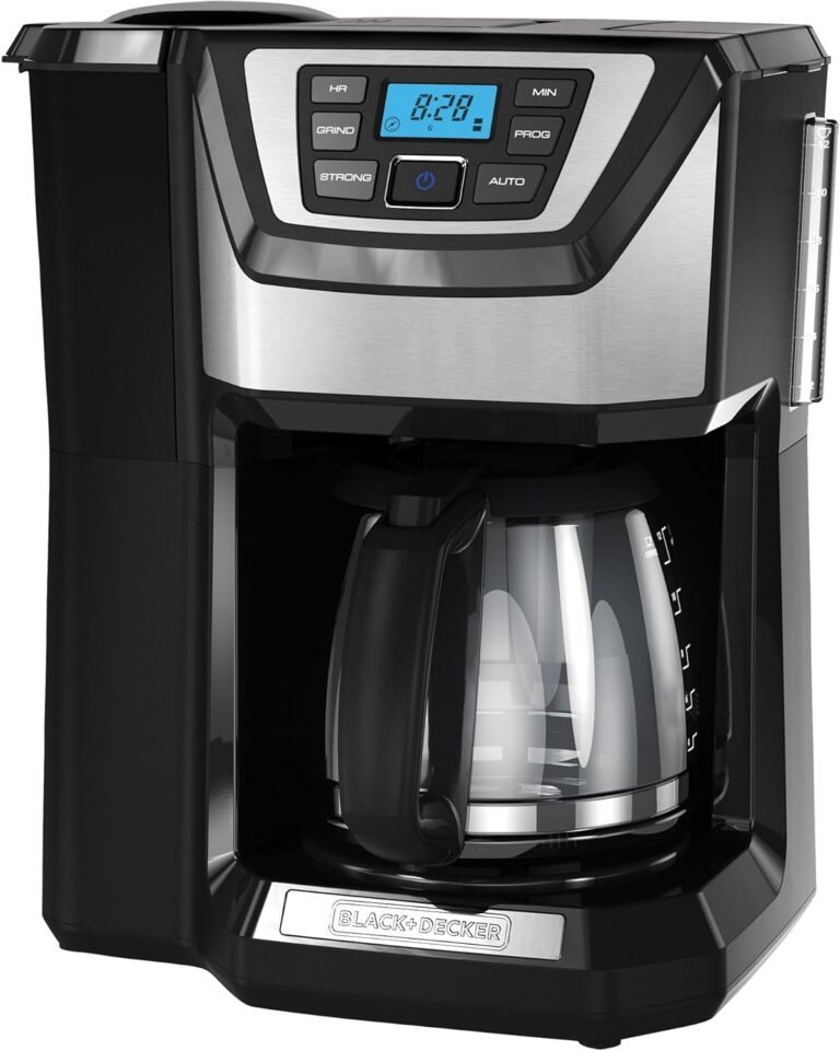 Black & Decker 12-Cup Mill and Brew Coffee Maker Review: A Comprehensive Analysis for Home Brewers