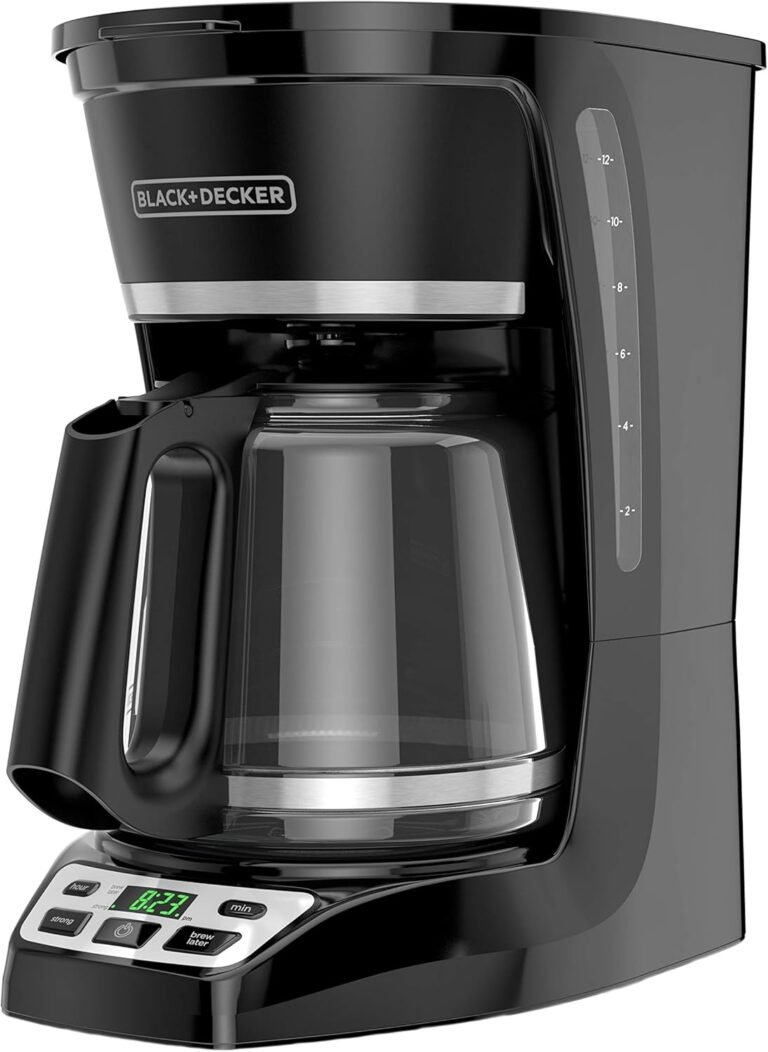 BLACK+DECKER 12-Cup Programmable Coffeemaker Review: Features, Performance, and User Experience