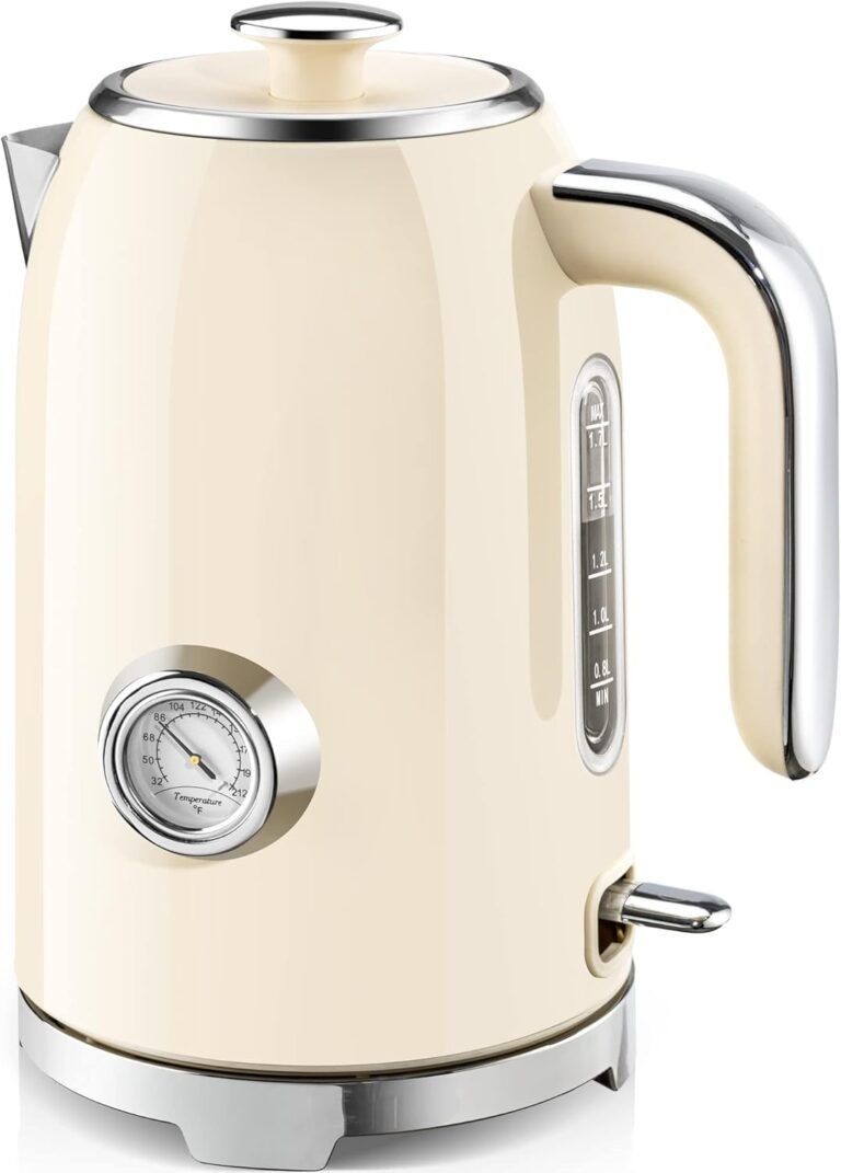 SUSTEAS Electric Kettle Review: 57oz Hot Tea Kettle with Thermometer and Auto Shut-Off