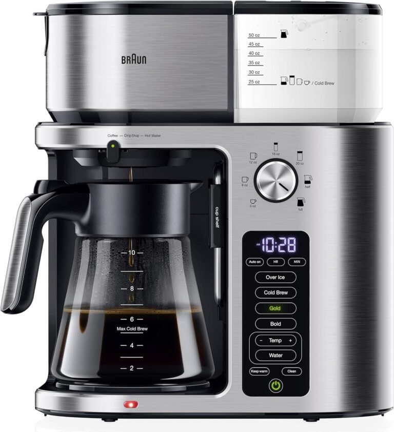 Braun MultiServe Plus Coffee Maker Review: Cold Brew, Drip, and Iced Coffee in One