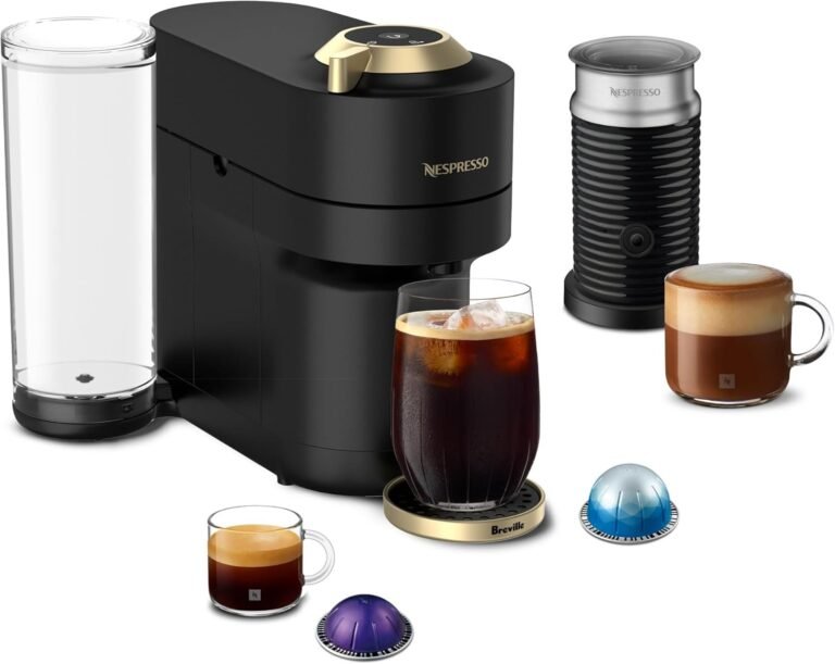 Nespresso Festive Vertuo Pop+ Deluxe Coffee and Espresso Maker Review: Convenience Meets Versatility