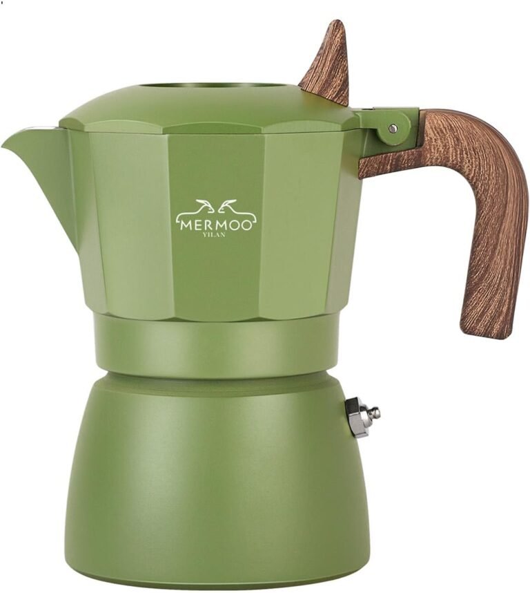 MERMOO YILAN Moka Pot 2 Cups Stovetop Espresso Maker Review: Traditional Brewing for Home and Outdoor Use