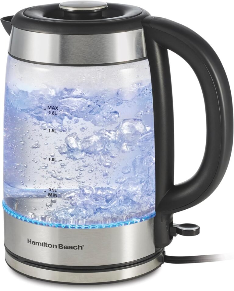 Hamilton Beach Electric Tea Kettle Review: Efficiency, Design, and Usability for Modern Kitchens