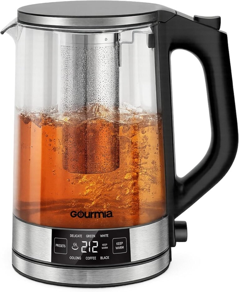 Gourmia Digital Glass Kettle Review: Precision Brewing for Tea and Coffee Enthusiasts