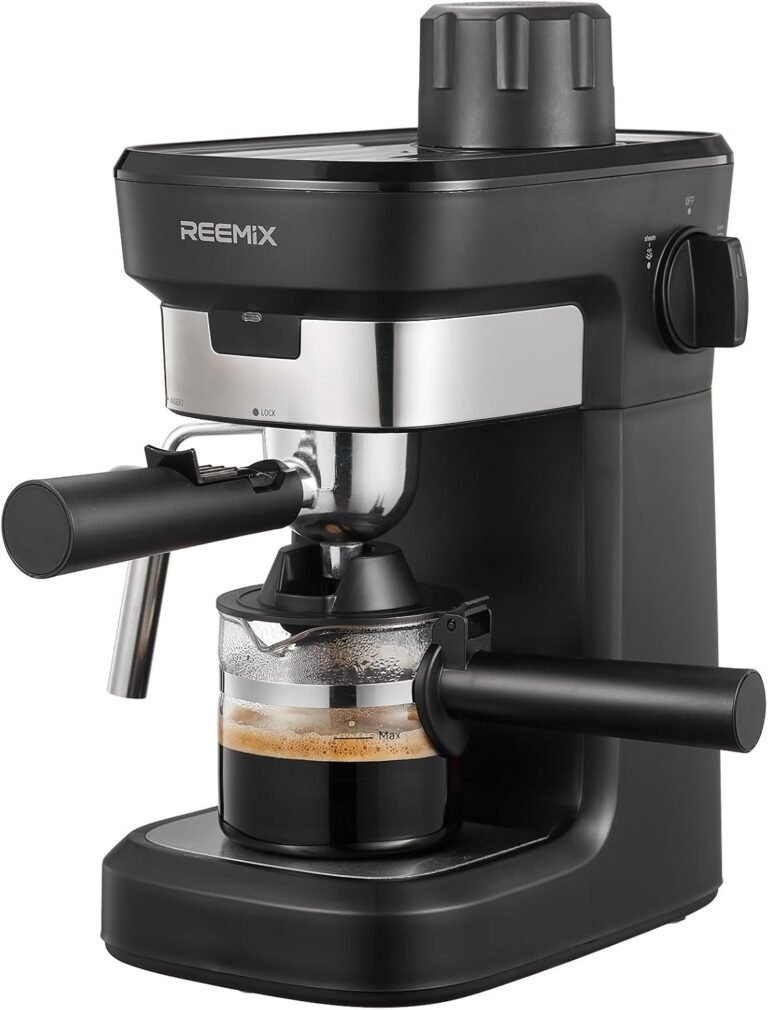 Reemix Espresso Machine 6 Bar Review: A Compact Solution for Home Espresso Enthusiasts