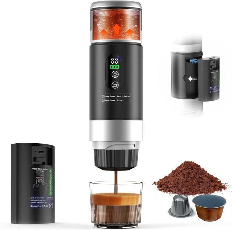Portable Espresso Machine with Removable Battery: A 2026 Review of Zordin’s 20 Bar Travel Coffee Maker