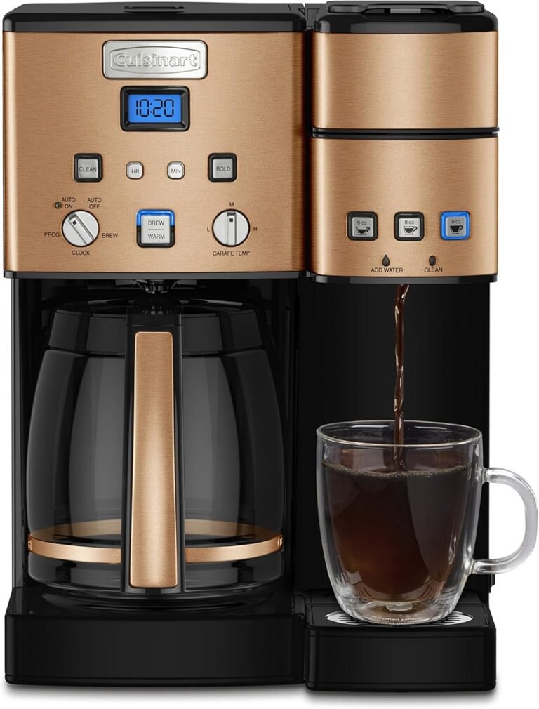 Cuisinart Single Serve + 12 Cup Coffee Maker Review