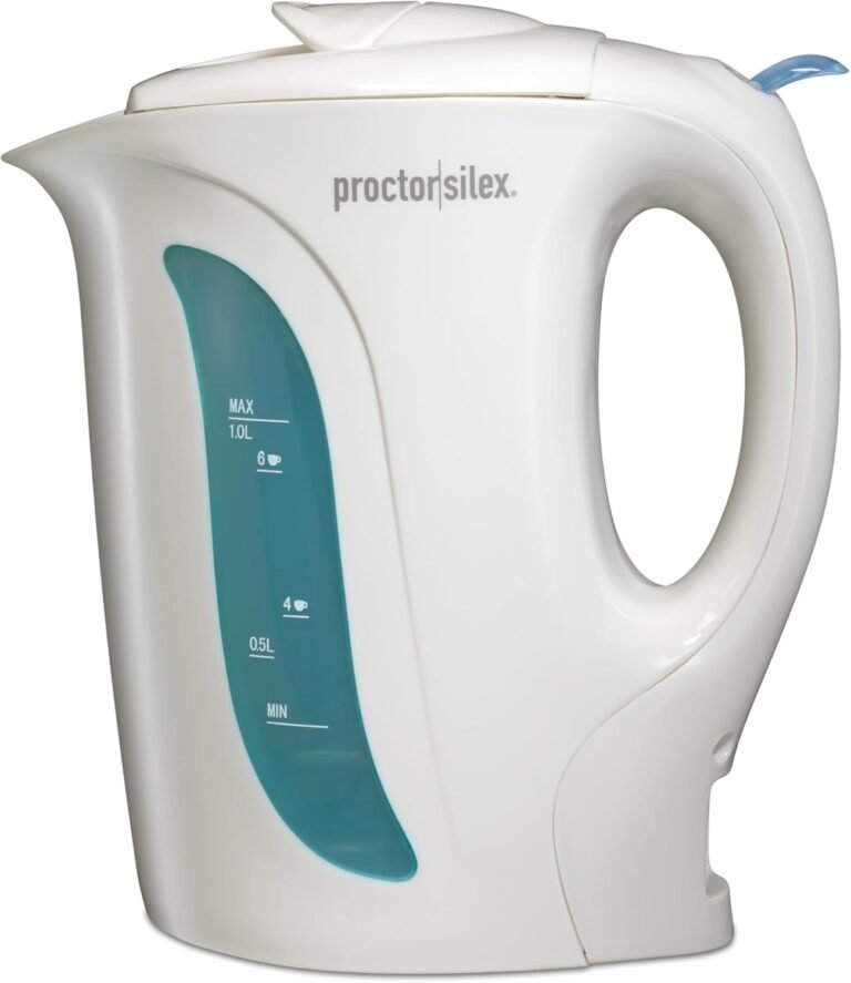 Proctor Silex Electric Tea Kettle, Water Review