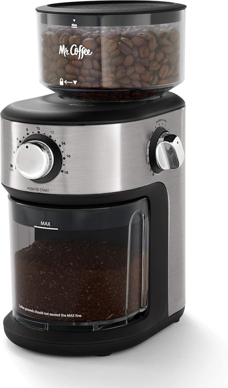 Mr. Coffee Bur Grind Automatic Review: 18-Cup Coffee Grinder for All Brewing Methods